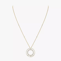 [Amore Jewels]Move Romane Long Pave_-Set Diamond Necklace