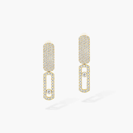 [Amore Jewels]Imperial Move SM Diamond Earrings