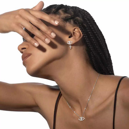 [Amore Jewels]Lucky Eye Diamond Earrings