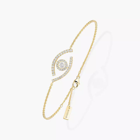 [Amore Jewels]Lucky Eye Pave-Set Diamond Bracelet