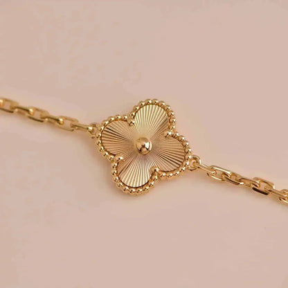 [Amore Jewels] CLOVER 5 MOTIF LASER BRACELET COLLECTION