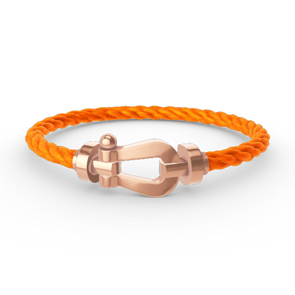 [Amore Jewels]FORCE LARGE HORSESHOE NO DIAMOND BRACELET ROSE GOLD