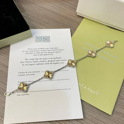 [Amore Jewels] CLOVER 5 MOTIF LASER BRACELET COLLECTION