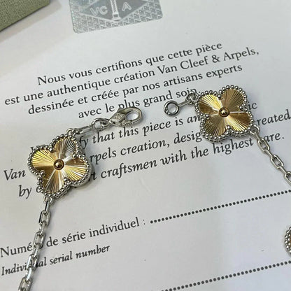 [Amore Jewels] CLOVER 5 MOTIF LASER BRACELET COLLECTION