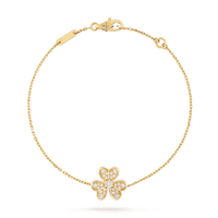 [Amore Jewels]FRIVOLE GOLD FLOWER DIAMOND BRACELET
