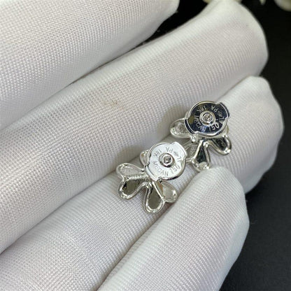 [Amore Jewels]FRIVOLE MINI SILVER FLOWER EARRINGS