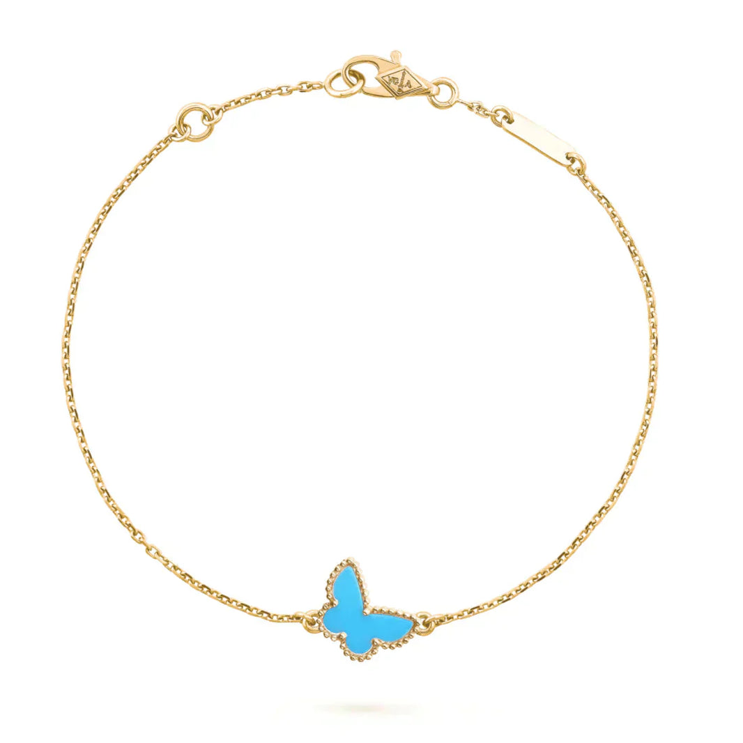 [Amore Jewels]BUTTERFLY TURQUOISE BUTTERFLY BRACELET
