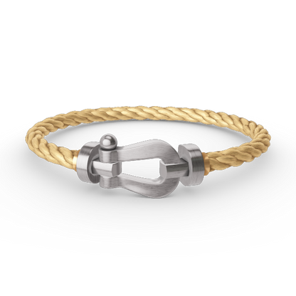 [Amore Jewels]FORCE LARGE HORSESHOE NO DIAMOND BRACELET SILVER