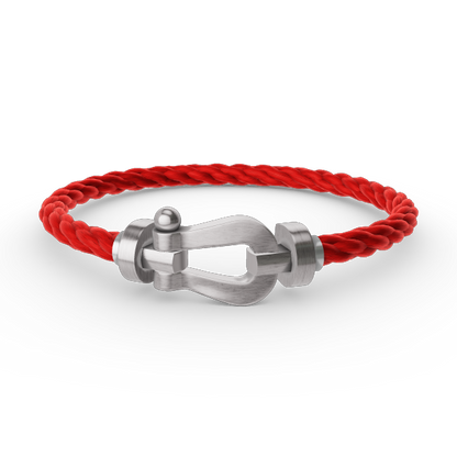 [Amore Jewels]FORCE LARGE HORSESHOE NO DIAMOND BRACELET SILVER