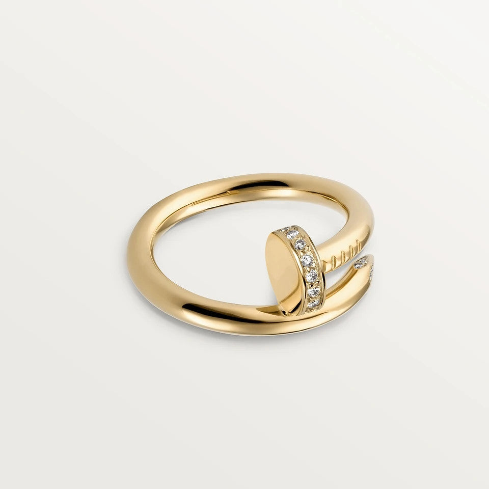 [Amore Jewels]JUSTE RING 2.65MM GOLD DIAMOND